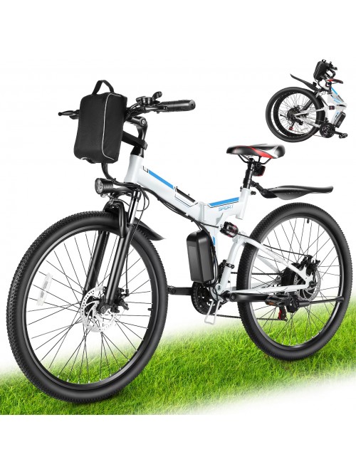 Gocio 500W Folding Electric Bike for Adults, 26