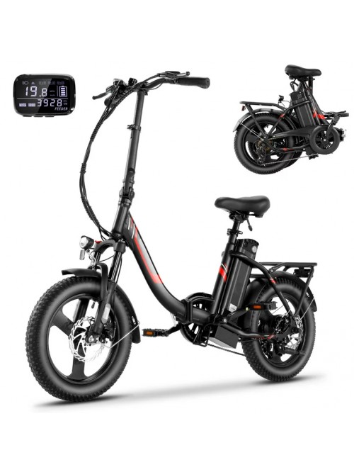 Gocio 350W Foldable Electric Bike, 16