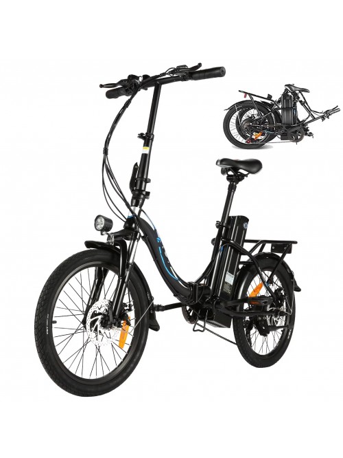 Elifine 500W Folding Electric Bike, 20