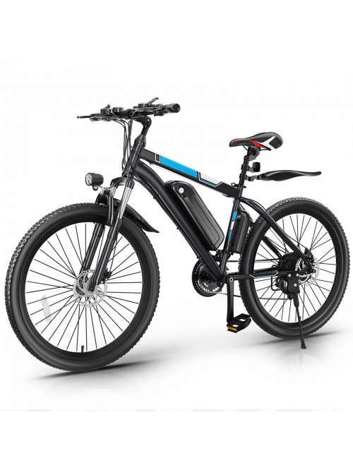 Elifine 500W Electric Bike for Adults, 26