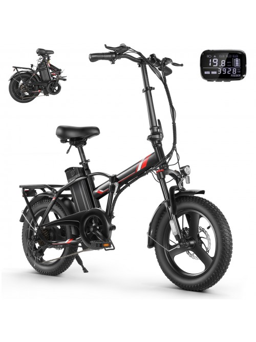 Gocio 350W Folding Electric Bike,16