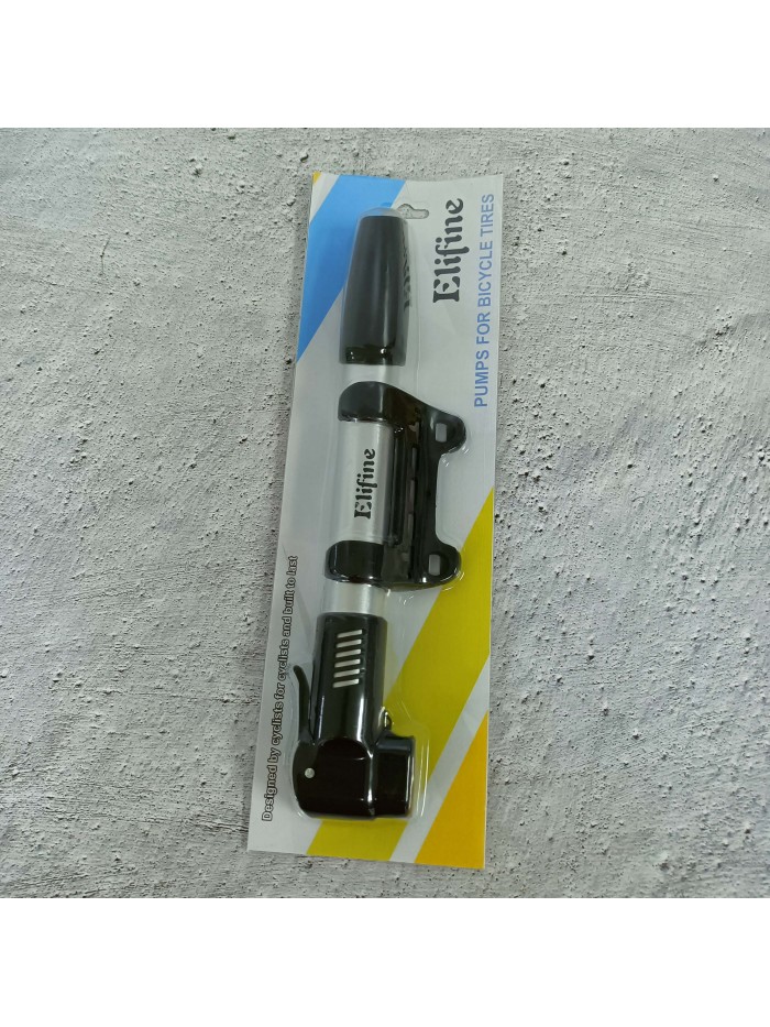 Elifine Mini Bike Pump Portable Frame Pump, Air Ball Pump Inflator with Ball Pump