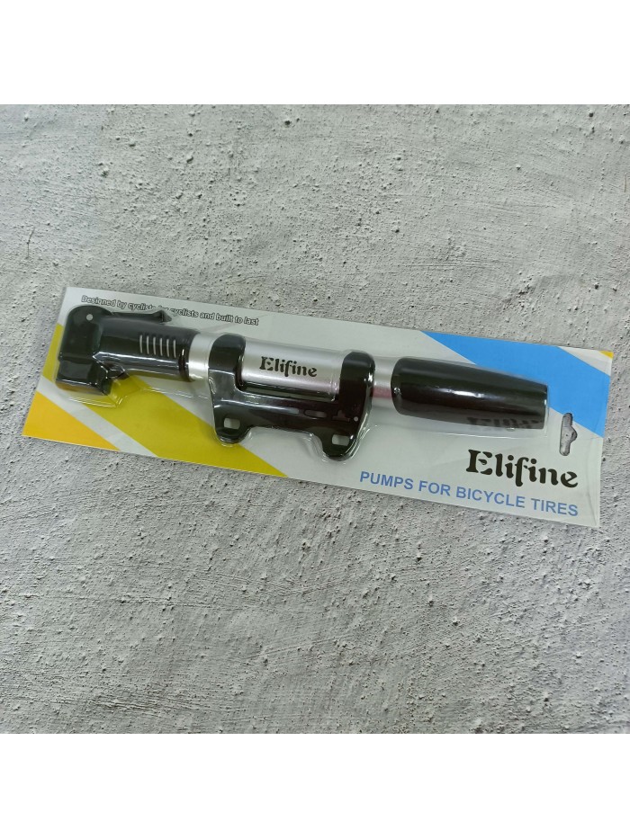 Elifine Mini Bike Pump Portable Frame Pump, Air Ball Pump Inflator with Ball Pump