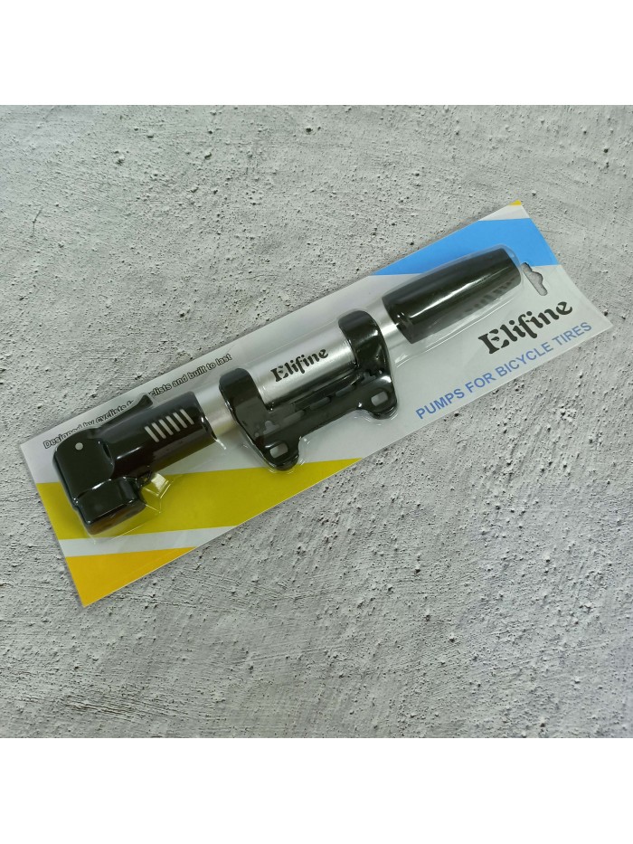 Elifine Mini Bike Pump Portable Frame Pump, Air Ball Pump Inflator with Ball Pump