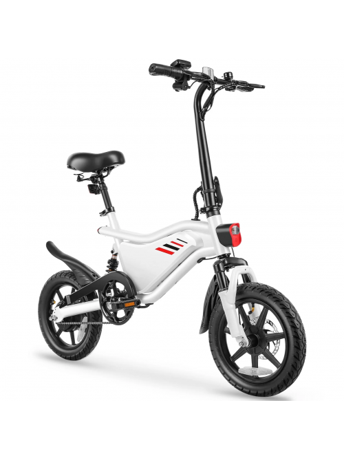  Elifine Peak 500W Foldable Electric Bike for Adul...