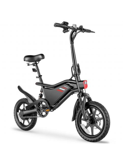  Elifine Peak 500W Foldable Electric Bike for Adul...