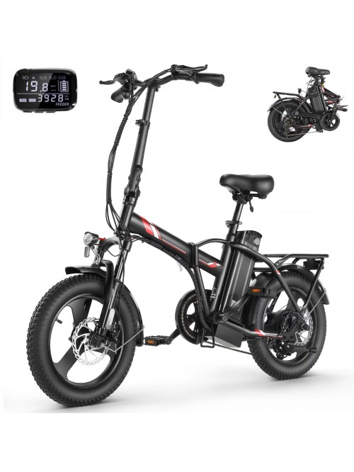 Gocio 350W Folding Electric Bike,16