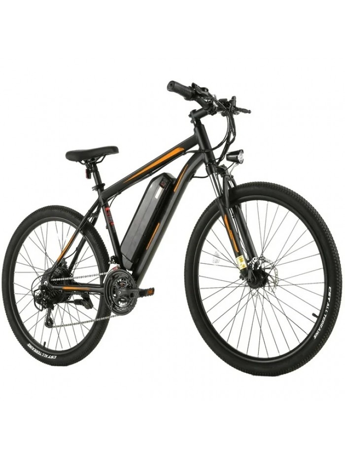 26" Electric Bike for Adults, 36V 350W Electric Bicycle with 10.4Ah Removable Battery, 21 Speed Gears Electric Mountain Bike, Lockable Suspension Fork